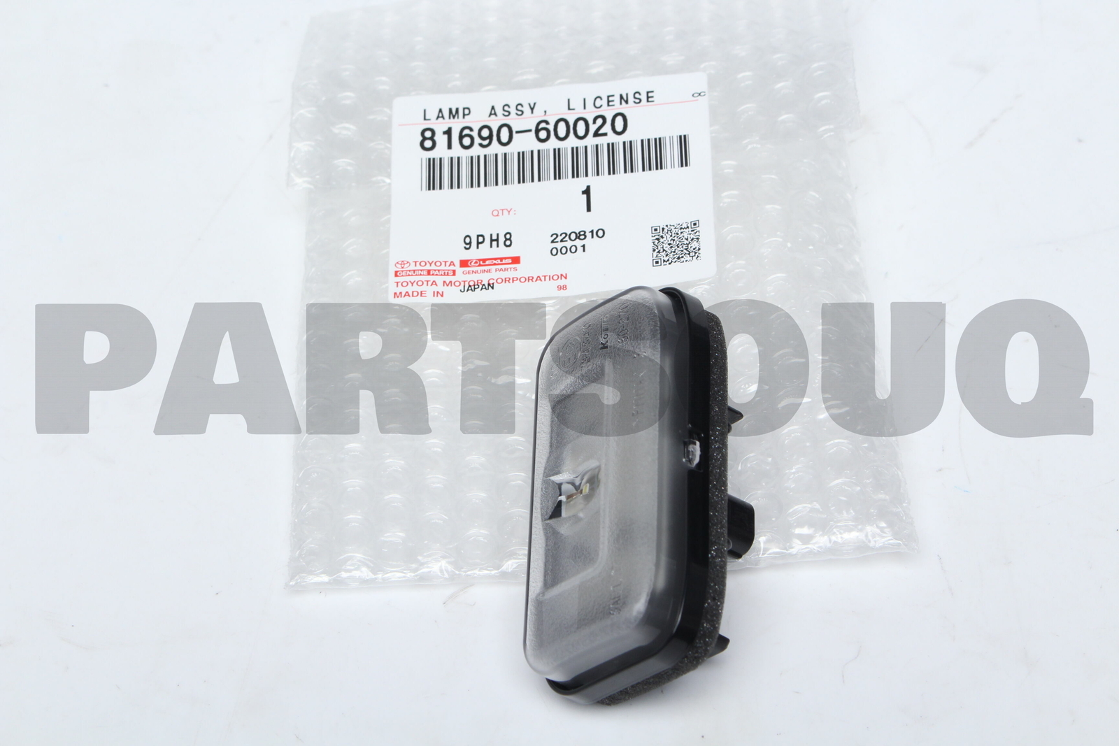 8169060020 Genuine Toyota LAMP ASSY, LICENSE 81690-60020 | eBay 