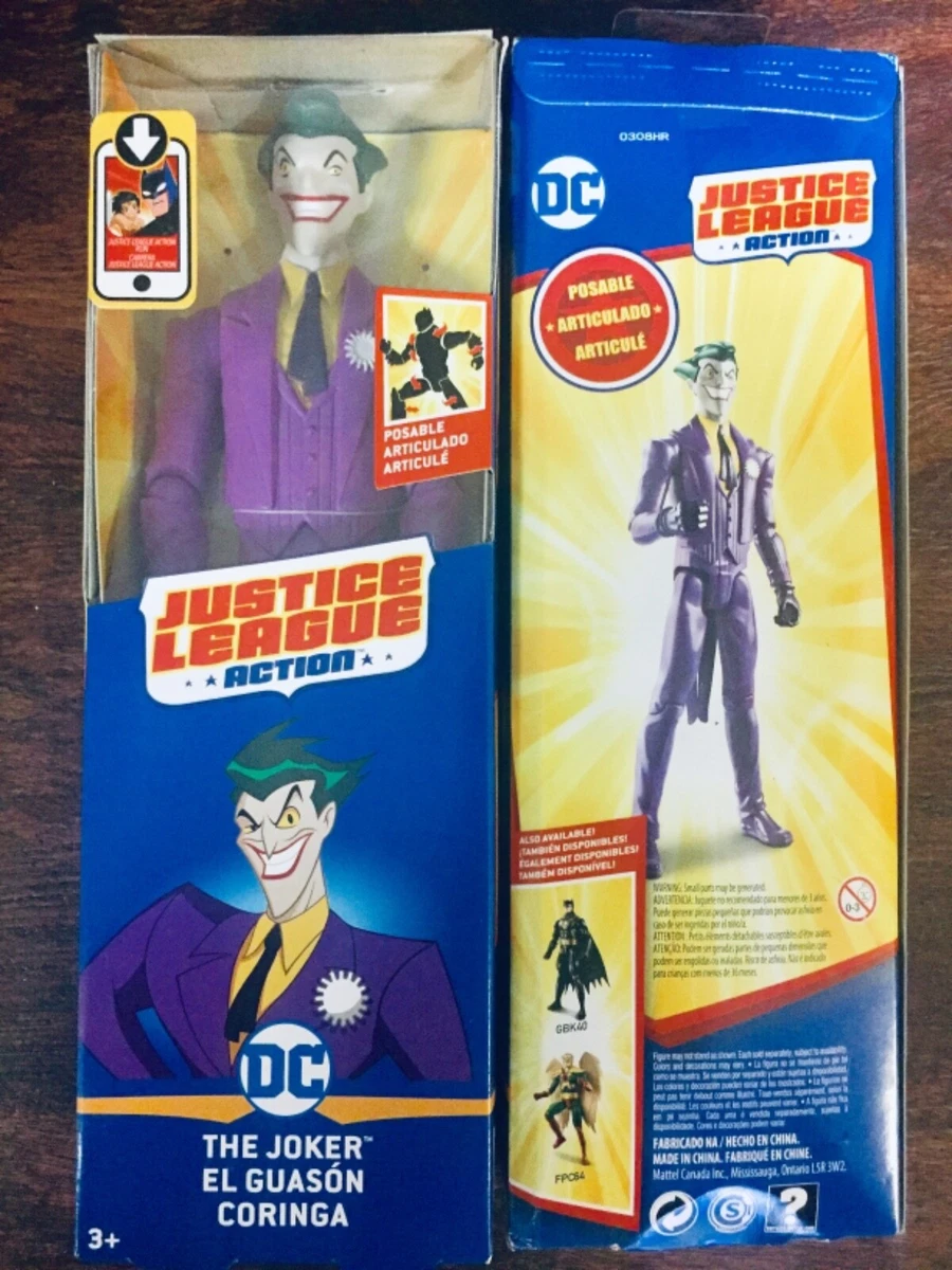 Figura de acci n The Joker DC Comics Mattel Liga de la Justicia JLA 12