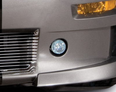 White Angel Eye Halo LED Fog Lamps for Cervini 2005-2009 Ford Mustang Body Kit