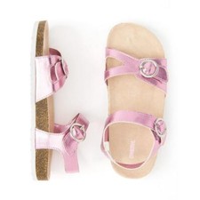 NWT Gymboree Jump Into Summers Girls Sandals Metallic Pink Baby and Kids sizes