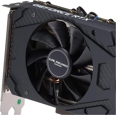 KUROUTOSHIKOU GeForce RTX 3060 GPU 12GB GDDR6 - GALAKURO GAMING GG