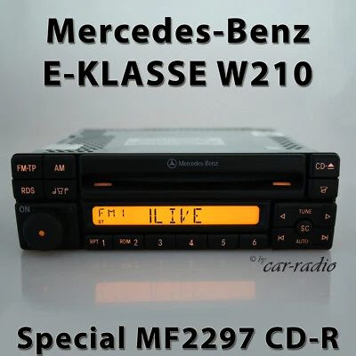 Original Mercedes Special MF2297 CD-R W210 Radio E-Klasse S210 V210 CD Autoradio - Bild 1 von 4