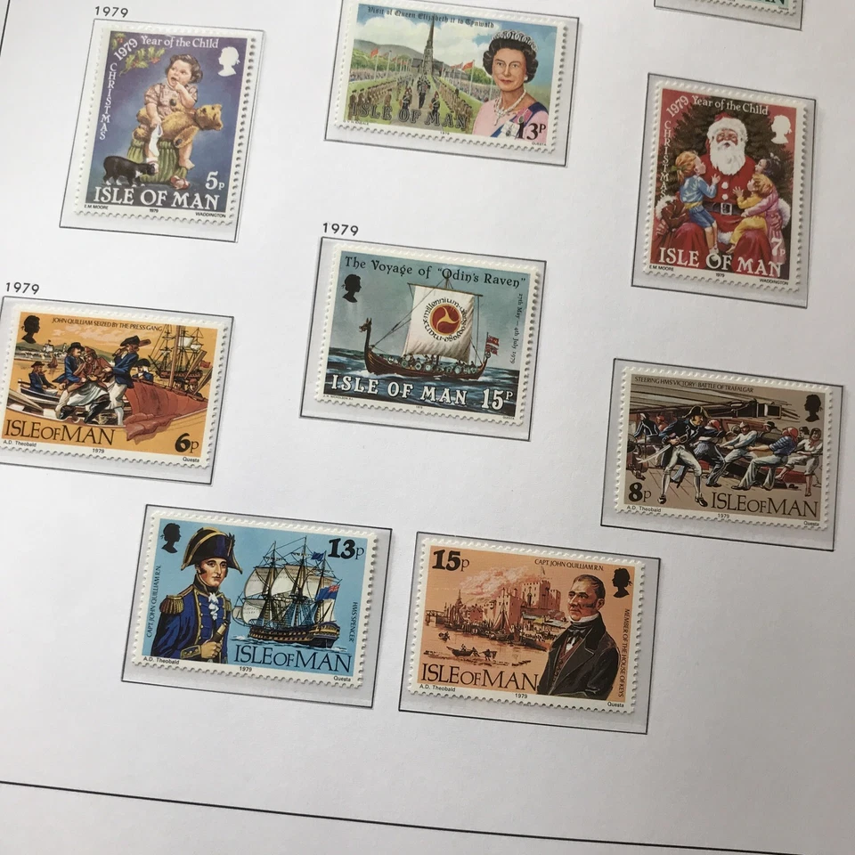 Isle of Man MINT MNH Stamps 1979 SEE PHOTO PAGE M12 5 Sets - Image 3 of 3