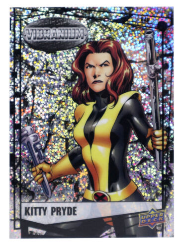 2015 Upper Deck Marvel Vibranium Kitty Pryde Card #7 brut parallèle - Photo 1/2