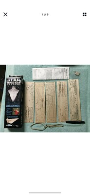 Vintage Star Wars Destroyer Balsa Catapult Flying Model Kit by Estes 5020