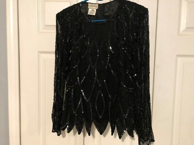 black beaded top formal