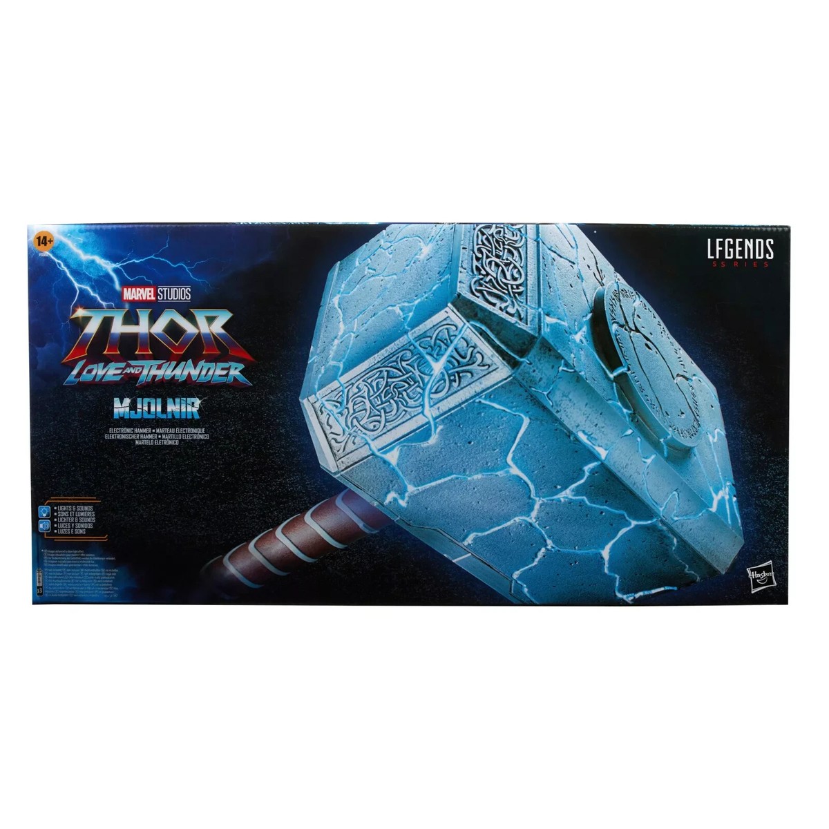 Marvel Legends Series Thor Love & Thunder Mjolnir Electronic