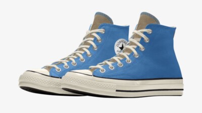 CONVERSE CHUCK TAYLOR 70 VINTAGE ALL STAR CANVAS HI UNIVERSITY BLUE SAMPLE SZ 9