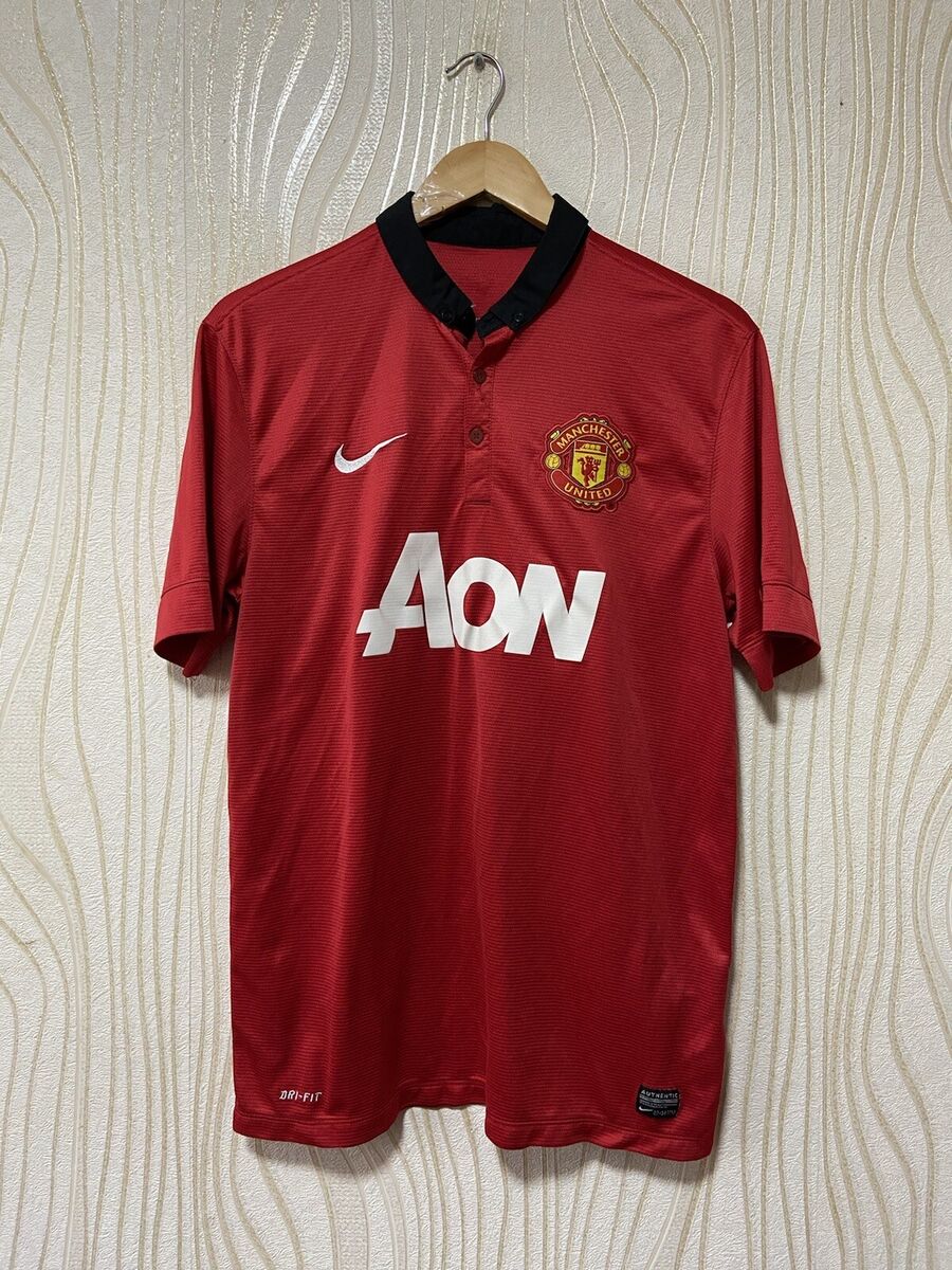 MANCHESTER UNITED 2013 2014 HOME FOOTBALL SHIRT SOCCER MANCHESTER UNITED 2013 2014 HOME FOOTBALL SHIRT SOCCER