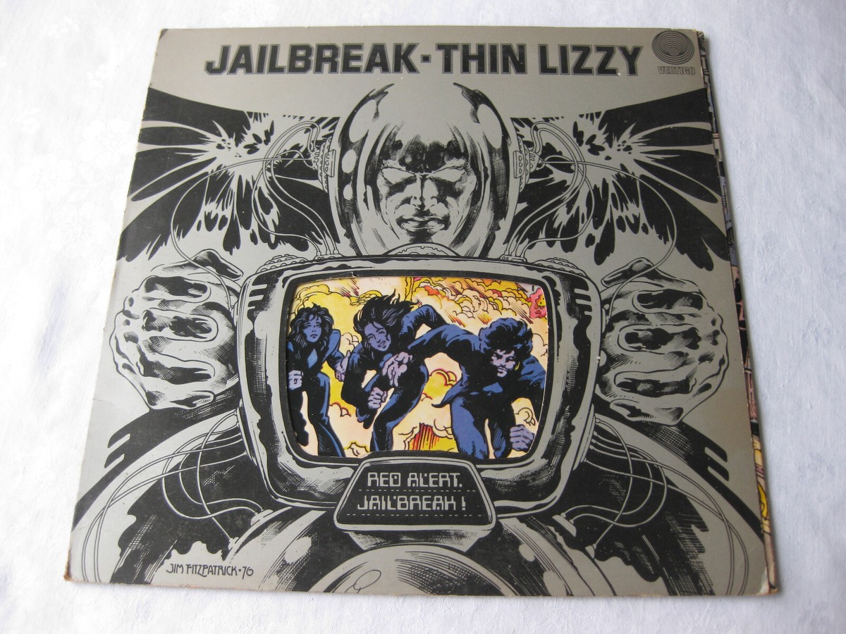 Thin Lizzy ‎– Jailbreak , Vertigo ‎– 9102 008 , Vinyl, LP, UK 1st
