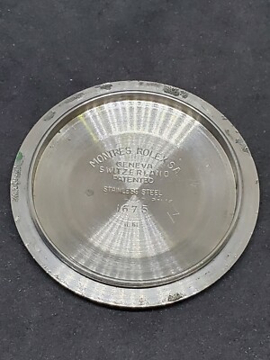 Master 1675 Gilt Rolex 1675 Rare 1961 Rolex GMT-Master 1675