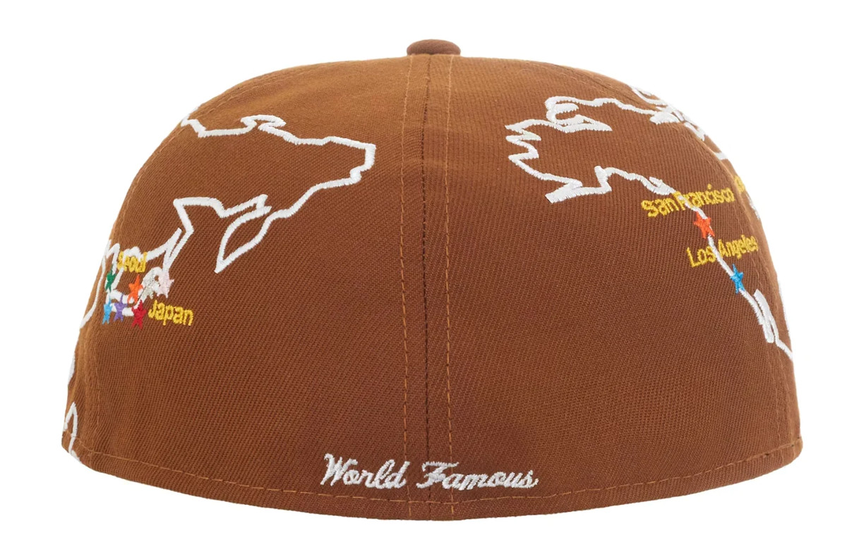supreme Worldwide Box Logo New Era 7-3/4 HaJgl-m56931814001 