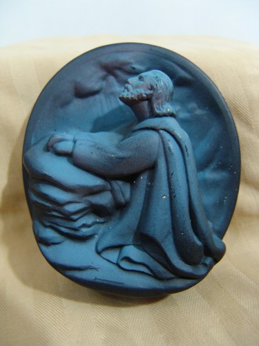 Aunt Betty's Vintage Estate Johnals Enterprises Jesus Christ Praying Chalkware