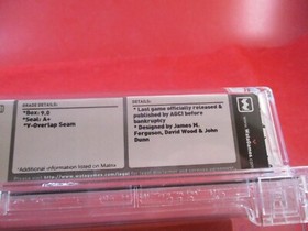 ShockWave (Nintendo NES) **BRAND NEW** Sealed! WATA 9.0 A+