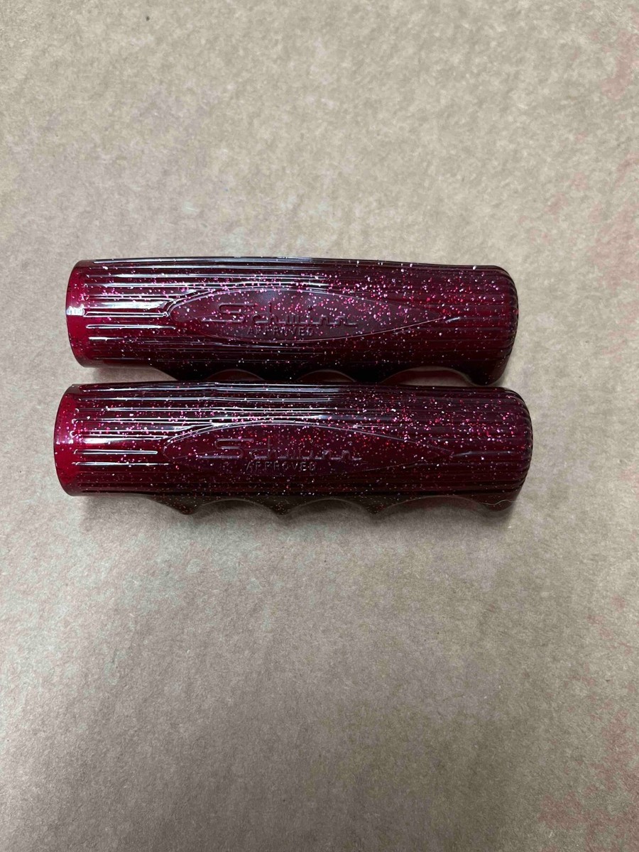 schwinn bicycle handle grips BAR FOR PREDATOR BMX OLD SCHOOL & OTHERS NOS clean and affordable single compound grip BICYCLE GRIPS FOR SCHWINN GREY