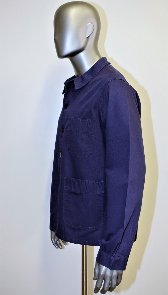 VINTAGE 70s ADOLPHE LAFONT Work Chore Cotton Blend Jacket size L