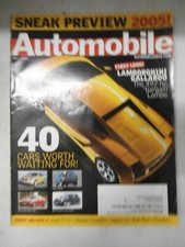 AUTOMOBILE MAGAZINE MAY 2003