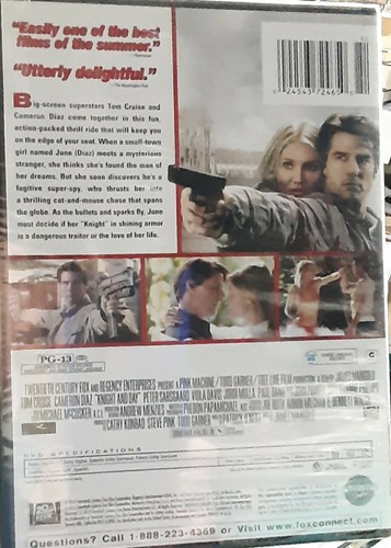 KNIGHT & DAY: Brand New Sealed DVD Widescreen Tom Cruise - Cameron Diaz Free S&H - Picture 2 of 2