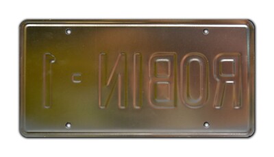 Targa Magnum PI Con Tom Selleck, Modello 1980 Hawaii Robin 1 - Riproduzione Nuova