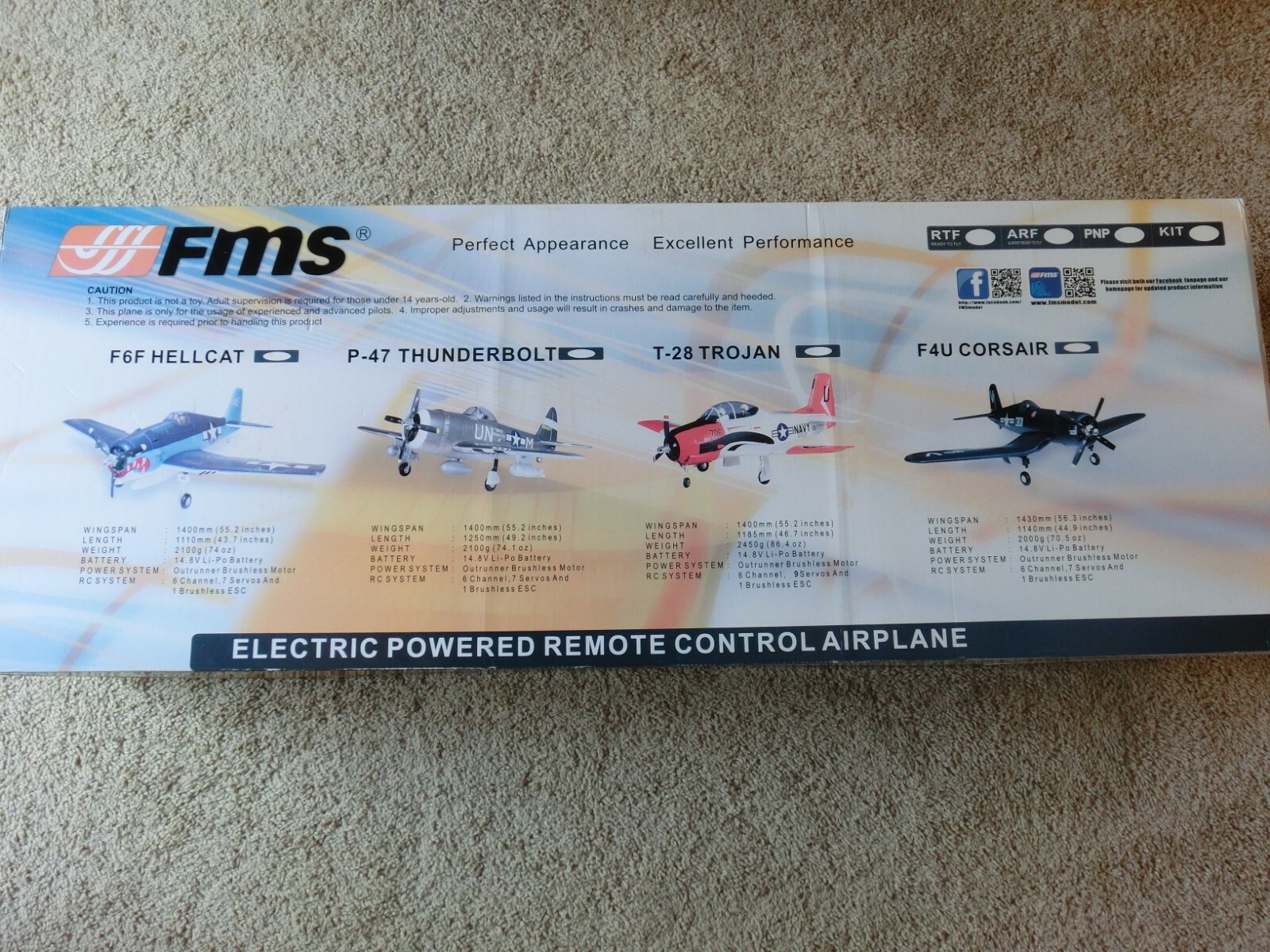 rc f6f hellcat electric