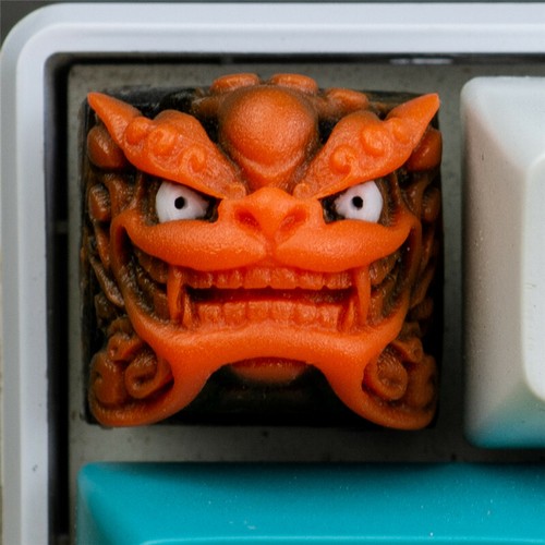 Handmade Shishi Resin keycap Mechanical Keyboard Artisan Key cap 1 pc - Picture 7 of 9