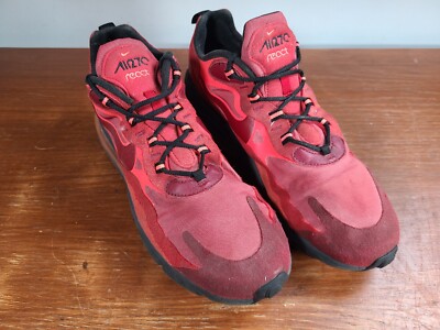 Nike Air Max 270 React Gym Red Black Mens Shoes CI3866-600 Size 11