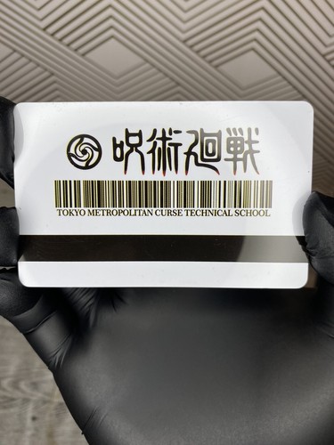 Jujutsu Kaisen Suguru Geto Exhibition Student ID Card High Quality PVC - Picture 3 of 3