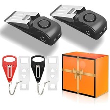 Portable Door Locks for Home Security - 4 Pack