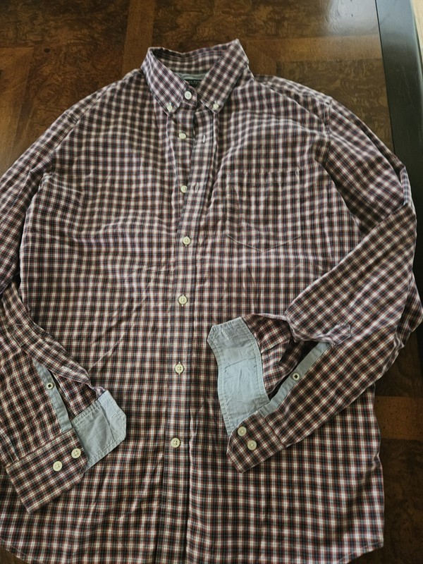Banana Republic Long Sleeve  mens Shirt Plaid