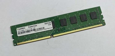 8GB Mushkin Essentials PC3-12800U 1600MHz 2Rx8 DDR3 Non-ECC Computer Arbeitsspeicher RAM