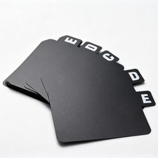 26PCS Alphabet Record Dividers A-Z Tabs for Books Files CD Water Oil Resistant