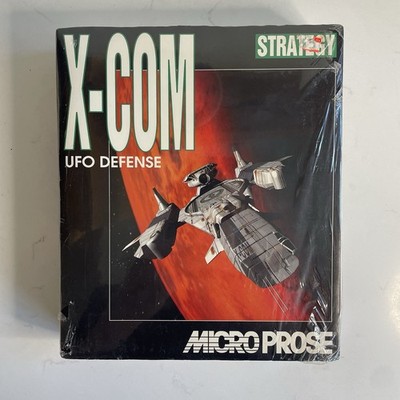 X-Com UFO Defence Complete CIB MicroProse Original Big Box PC NEW SEALED NIB