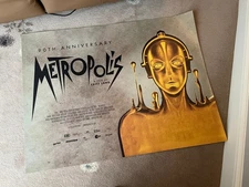 Metropolis 90th Anniversary Quad Poster Rare