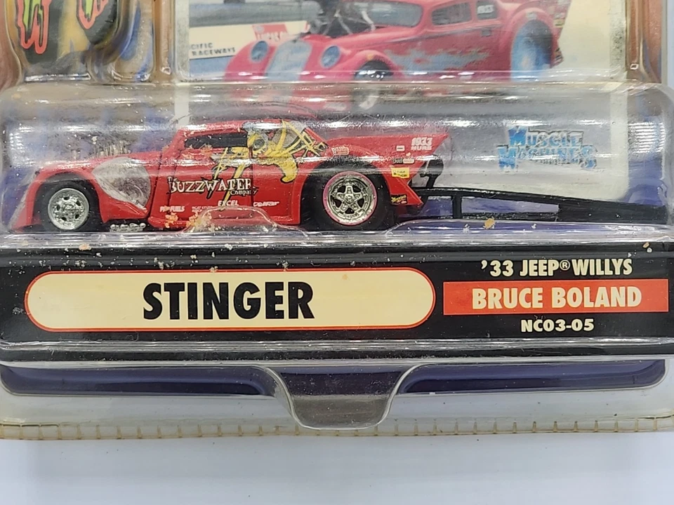 Muscle Machines Stinger 33 Jeep Willys Nitro Coupe Bruce Boland Rec NC03-05 - Image 2 of 4