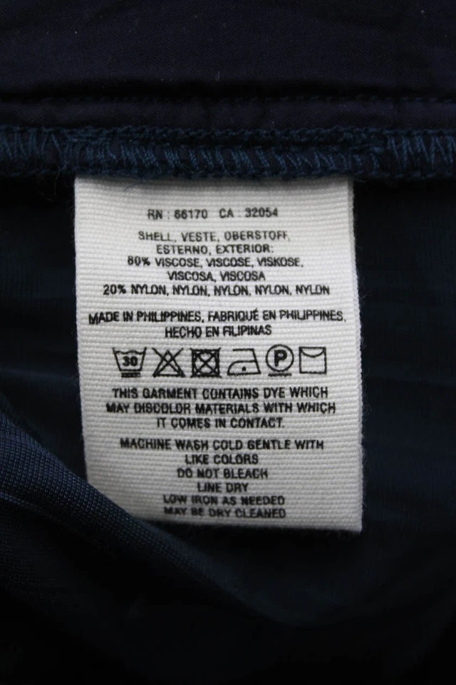 Женские крестьянские брюки Hei Hei темно-синие размер M - Изображение 4 из 4