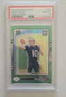 2024 Panini Donruss Optic - Rated Rookie Drake Maye #229 Green Hyper Prizm (RC)