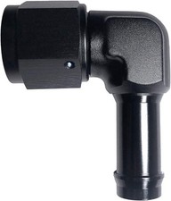6AN Female to 3/8 Hose Barb Fuel Fitt Size: 6AN to 3/8Color: 90 degree, swivel