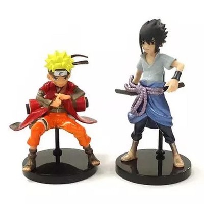 Uzumaki Naruto & Uchiha Sasuke Special Ver. (Metallic) Half Age Characters 10cm