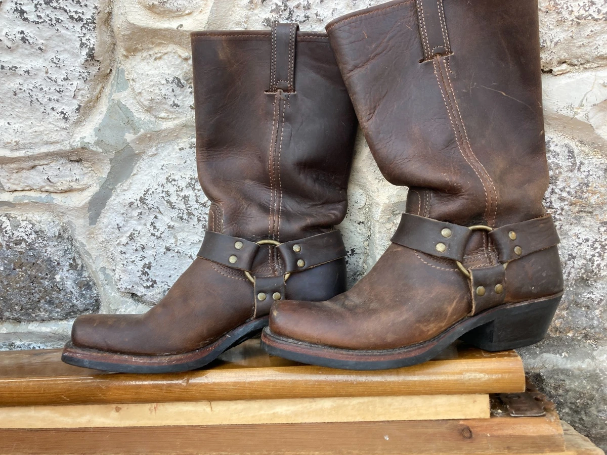 vintage frye harness boots products for sale | eBay
