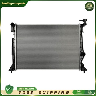 Aluminum Radiator 13818 For 2019-2023 Genesis G70 2018-2023 Kia Stinger V6 3.3L
