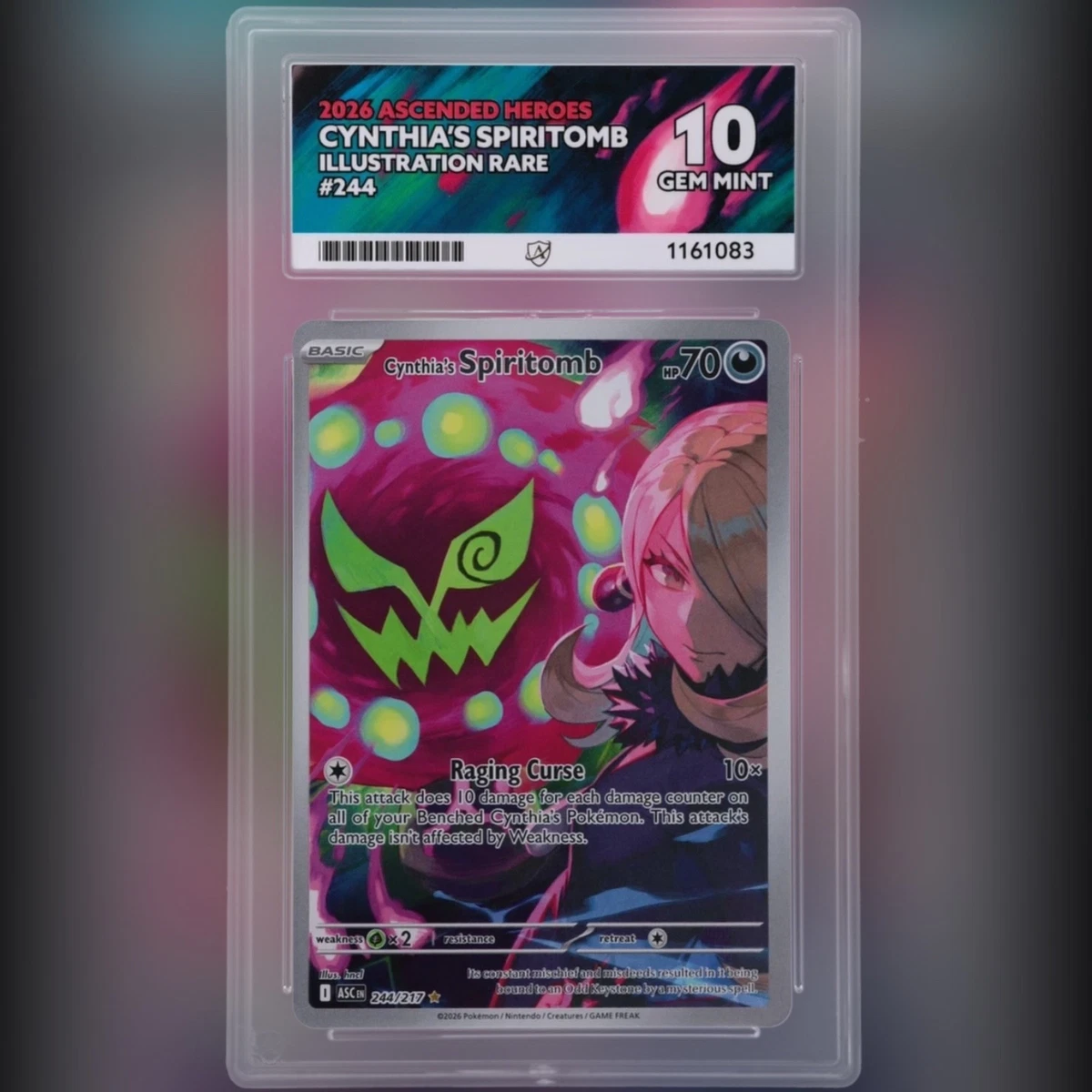Cynthia's Spiritomb Pokémon TCG Cards for sale | eBay