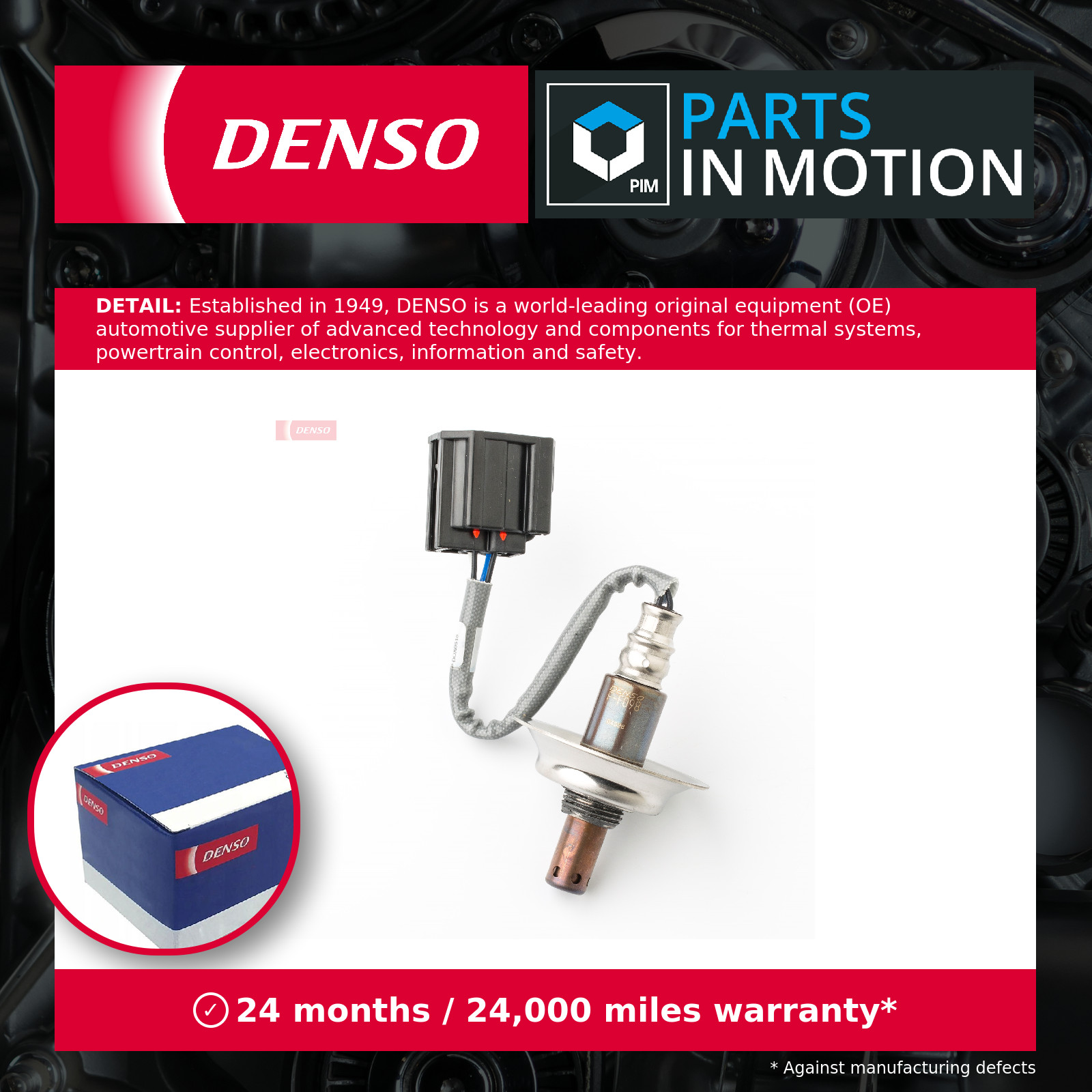 For Mazda Mx-5 2005-2014 2.0 1.8 Denso Lambda Sensor DOX-0518 - Image 4