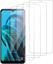  4-Pack Tempered Glass Screen for TCL 30 XE 5G, Anti Scratch, Case Friendly