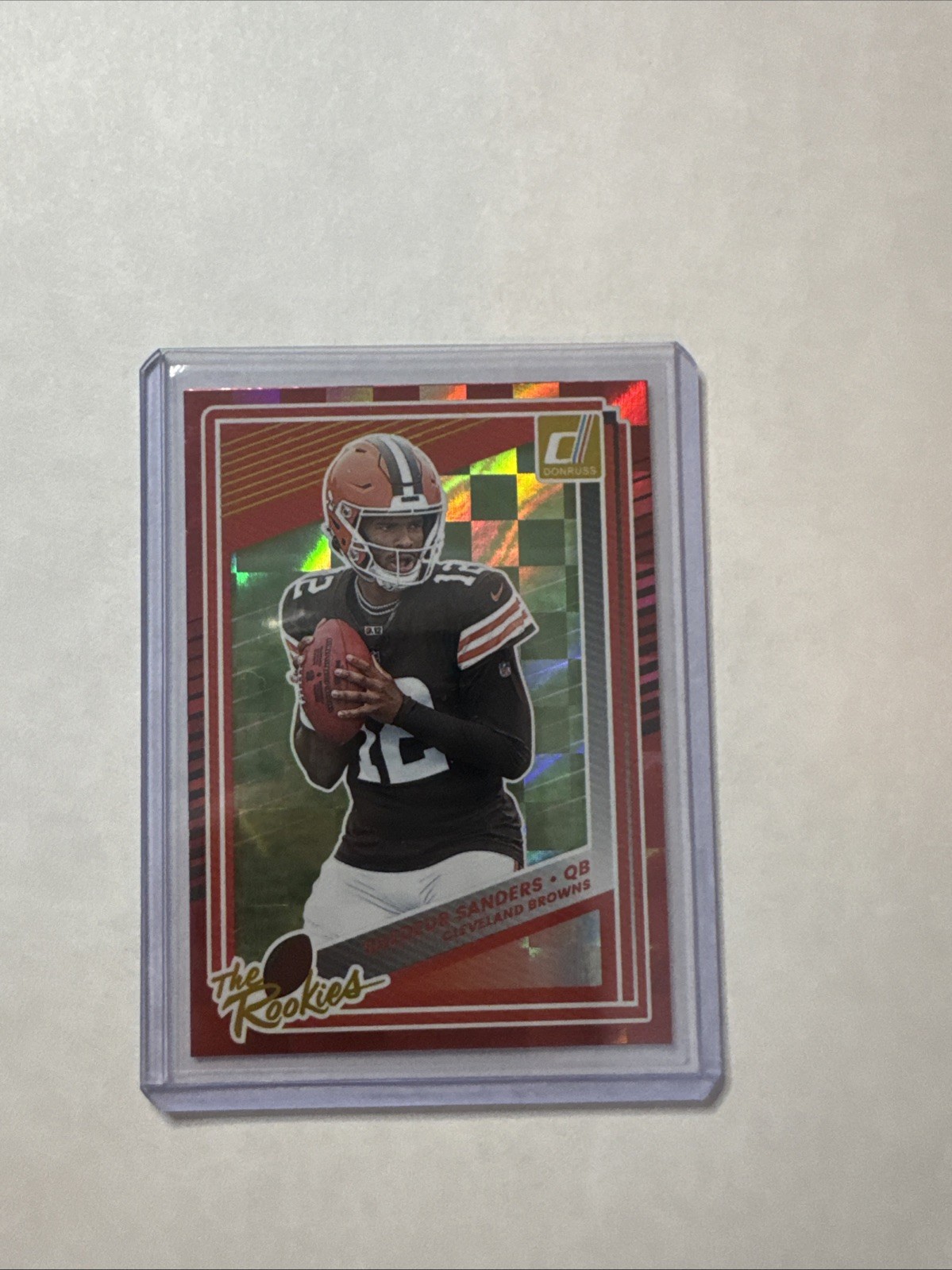 2025 Donruss Shedeur Sanders The Rookies