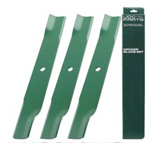 (Pack of 3) UDC 601124 18-1/4" Length Replacement Green Mower Blades 4 54" Deck