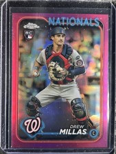 Millas, Drew - 2024 Topps Chrome - Pink Refractor