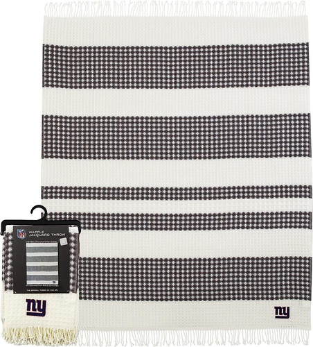 New York Giants Wurfdecke Waffel gewebt Jacquard, 50x60 Zoll,... - Bild 2 von 6