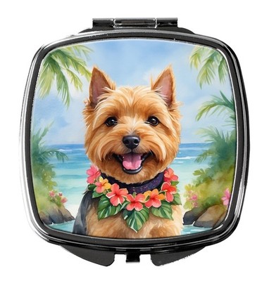 Caroline's Treasures Norwich Terrier Luau Compact Mirror DAC6482SCM
