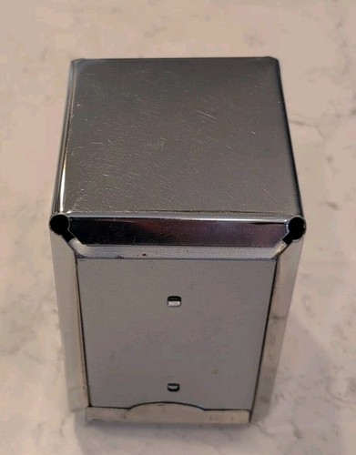 TABLECRAFT SERVIETTENSPENDER HALTER BOX PASST NIEDRIG FALTBARE SERVIETTEN EDELSTAHL - Bild 5 von 7