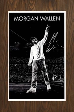 MORGAN WALLEN Signed Movie Poster 11x17 with COA - Authentic Memorabilia